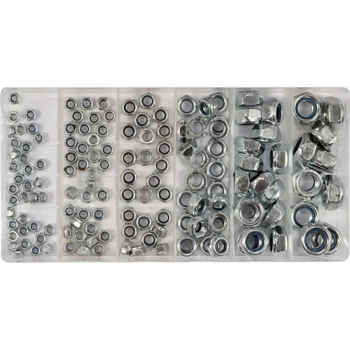 YATO Fiksuojamų veržlių rinkinys M4-M12 (146 vnt.) image 1