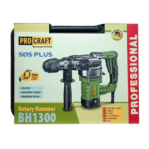 ProCraft BH1300 Elektrinis perforatorius, 1050 W image 2