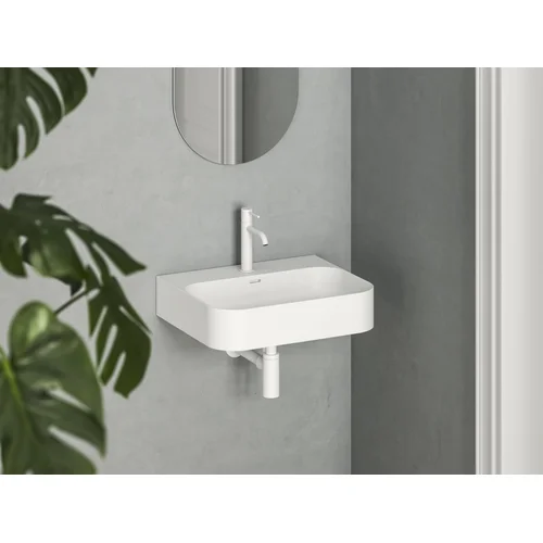 Keraminis praustuvas Ceramic Slim Wall R 55 N Baltas matinis image 1