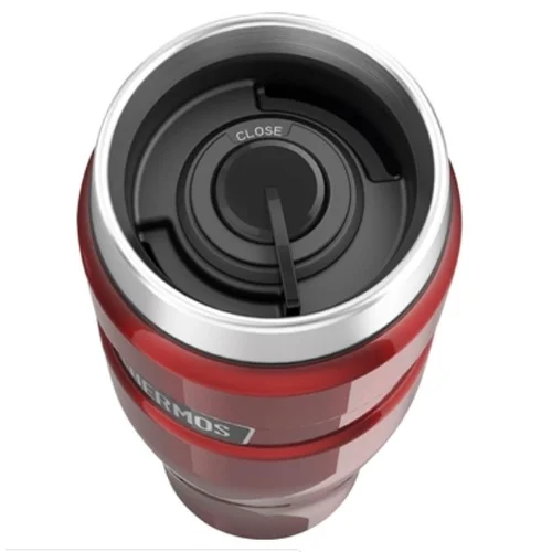 Thermos Termopuodelis THSK1005CR, 470 ml Raudona image 3