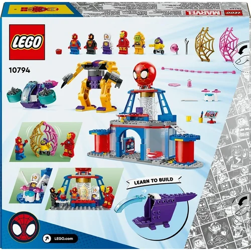 LEGO Marvel Team Spidey Web Spinner Headquarters 10794 image 2