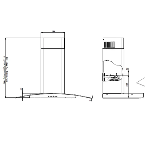 Allenzi Tecnowind FLEX 90 Juoda A CLASS image 3