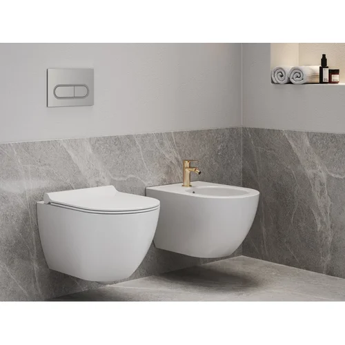 EL 056.60RGB Bidė maišytuvas 130 mm Rose Gold Brushed image 1