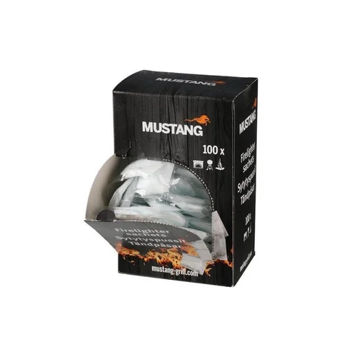 MUSTANG balti ugnies įdegtukai, 12 cm, 100 vnt image 2
