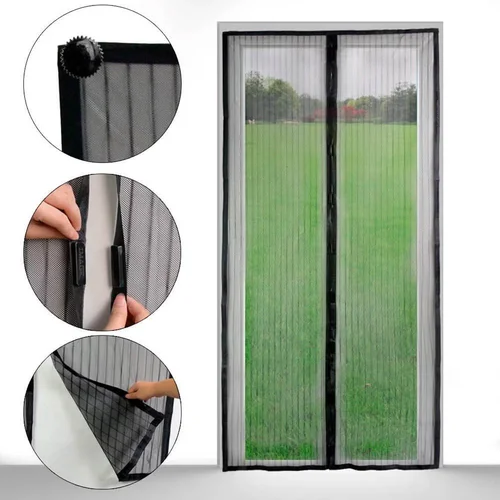 Scley tinkelis nuo vabzdžių durims Comfort 100x210cm su magnetais image 3
