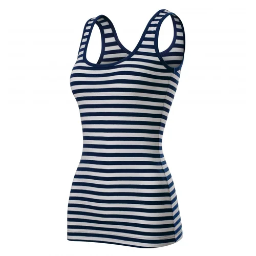 Malfini 806 dryžuoti marškinėliai - XS, navy blue image 2