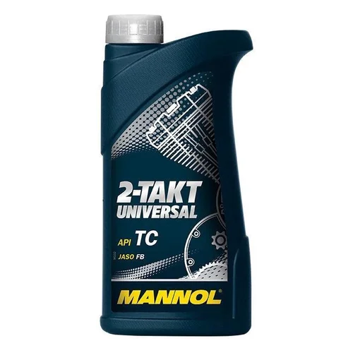 Mannol 2-takt universalus motociklo variklio tepalas 1 L image 1