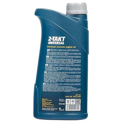 Mannol 2-takt universalus motociklo variklio tepalas 1 L image 2
