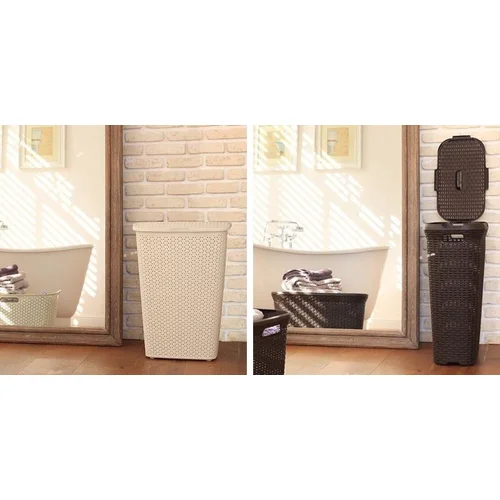 Curver SKALBINIŲ DĖŽĖ „RATTAN“ 60 L image 3