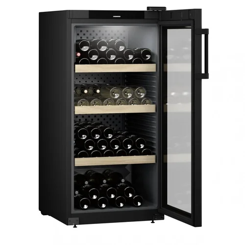 Liebherr WPbl 4201 GrandCru Vyno šaldytuvas Juoda image 1