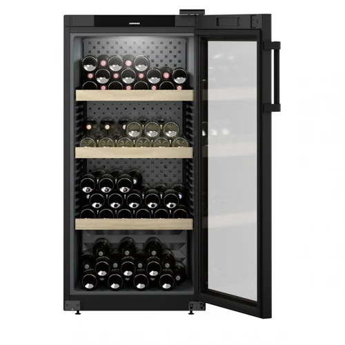 Liebherr WPbl 4201 GrandCru Vyno šaldytuvas Juoda image 3