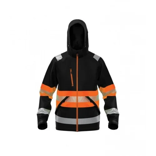 BoSafety JK-VALENCIA-C1-0204 Pirmos klasės Striukė XS Hi-Vis Geltona/Juoda image 2