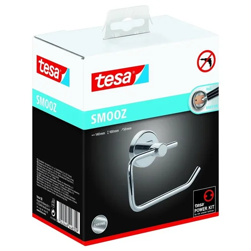 Tesa SMOOZ 40314 tualetinio popieriaus laikiklis Chromo image 1