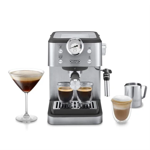 DeLonghi Classic EM450.M Pusiau automatinis kavos aparatas Sidabrinis image 1