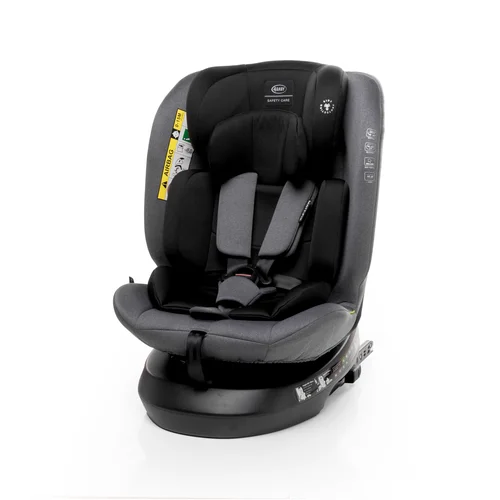 4Baby autokėdutė MATT-FIX 40-150CM I-SIZE tamsiai pilka image 1