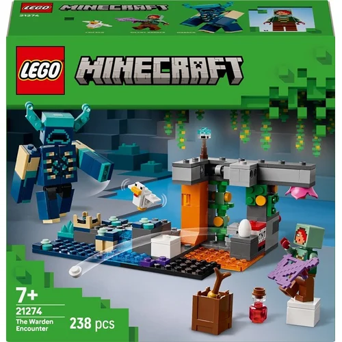 LEGO Minecraft The Warden Encounter 21274 238 dalių image 1