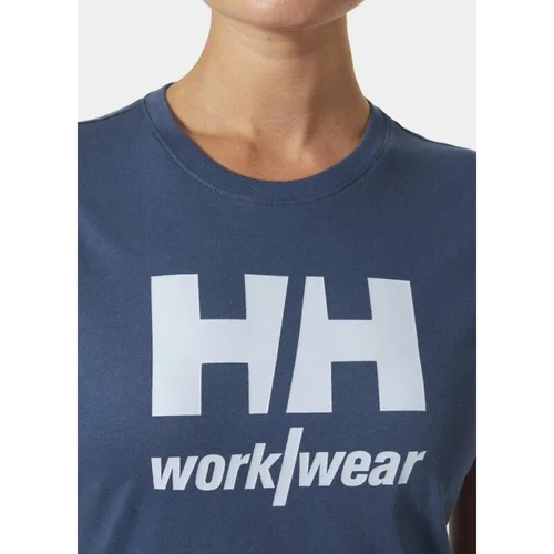 Helly Hansen W Classic Logo T-Shirt, Mėlyna XS image 3