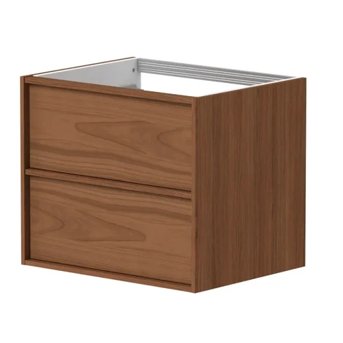 Kame HOME Spintelė po praustuvu BU/6-3DR/N11-HM, 60 cm, Varinio ąžuolo faneruotė image 1
