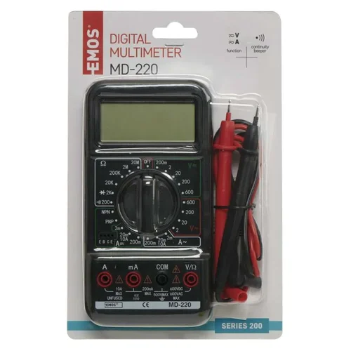EMOS Pro MY92A M2092 Multimetras 165x85x32mm image 2