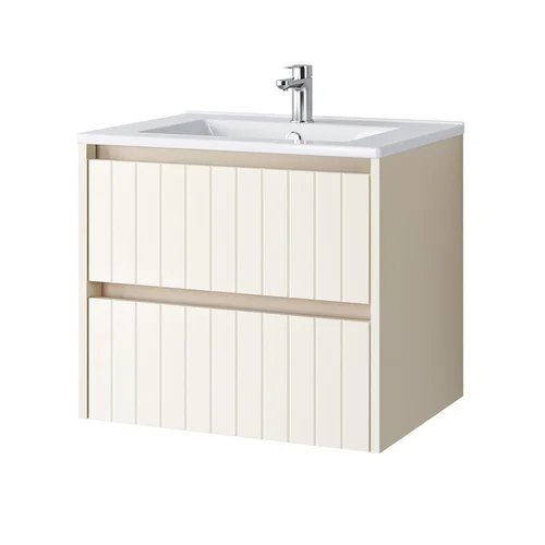 Riva SA 60G vonios spintelė, Smėlio matinė image 1