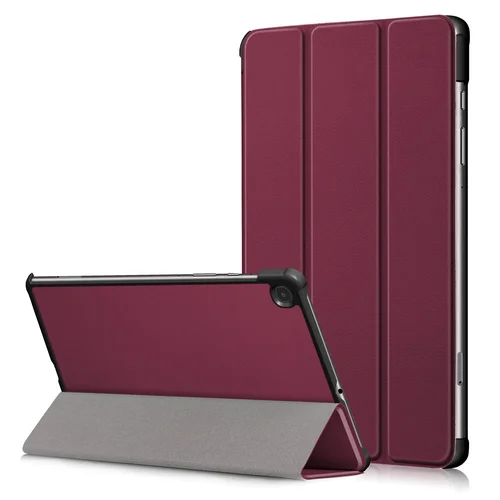 Reach Smart Leather dėklas Lenovo Tab M11 TB330 tamsiai raudonas image 1
