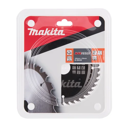 Makita B-08436 MAKFORCE 165X2.4X30mm, 20°, T40 image 3