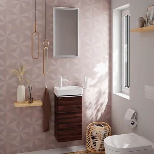 Hansgrohe Xelu Q 54014700 praustuvo spintelė 35 cm, Tamsiai ruda image 2