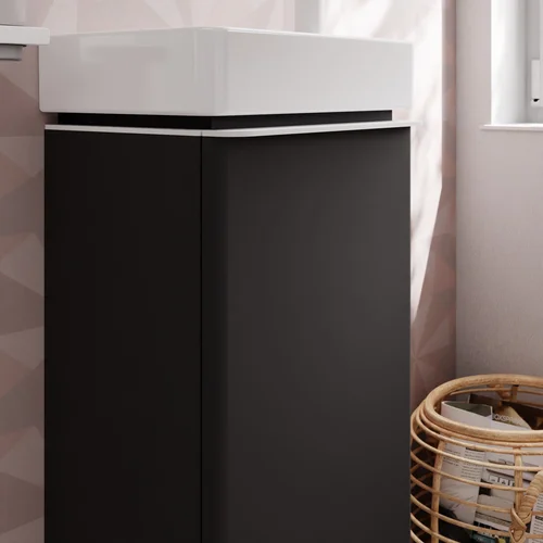 Hansgrohe Xelu Q 54012700 Praustuvo spintelė pilka matinė 35 cm image 3