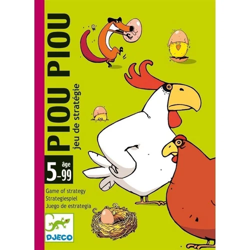 Djeco Piou Piou stalo žaidimas image 1