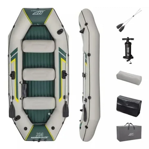 Bestway Ranger Elite X4 Raft pripučiam valtis 320x148x47 cm image 1