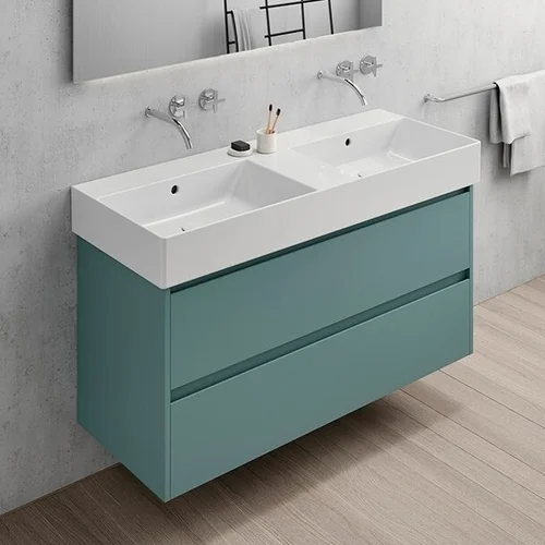 GSI KUBE X 120x47 Extraglaze® Dvigubas baldinis praustuvas image 1