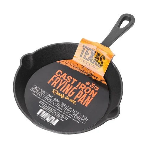 Ketaus keptuvėlė "TEXAS CLUB", FRYP20, Ø20 cm image 1