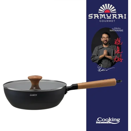 HEINNER HR-SNT-WC24 Wok keptuvė su dangčiu 24 cm image 1