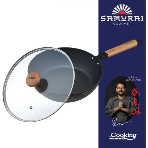 HEINNER HR-SNT-WC24 Wok keptuvė su dangčiu 24 cm image 3