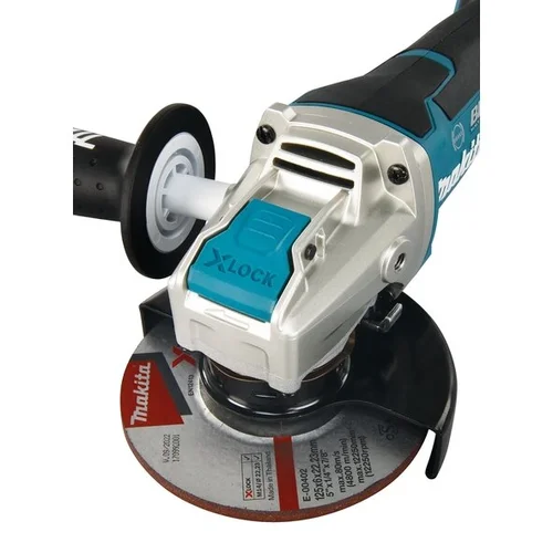 Makita DGA519Z 18V X-Lock kampinis šlifuoklis, 125 mm image 2