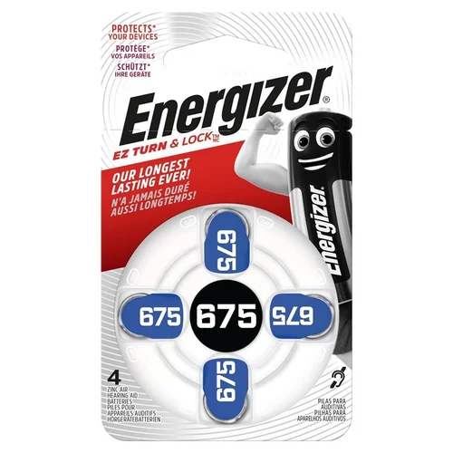 Energizer ZA675/PR44, 1.4 V, 4 vnt image 1