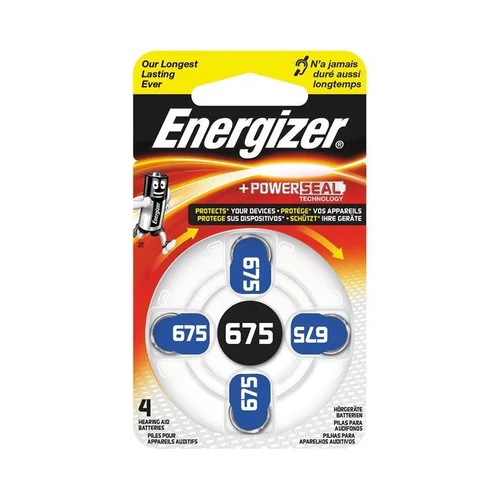 Energizer ZA675/PR44, 1.4 V, 4 vnt image 2