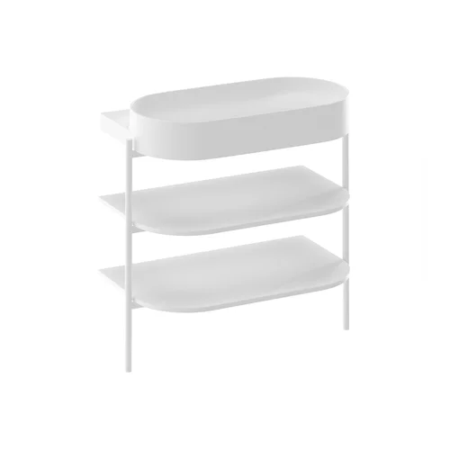 RAVAK CS Yard 80 cm matinė balta spintelė po praustuvu image 1