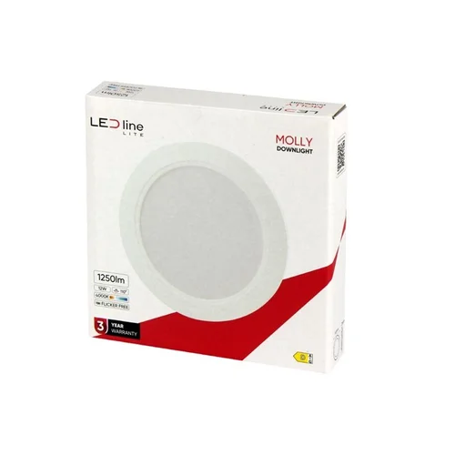 Įmontuojamas šviestuvas LED Line MOLLY, 12W, 4000°K, LED image 3