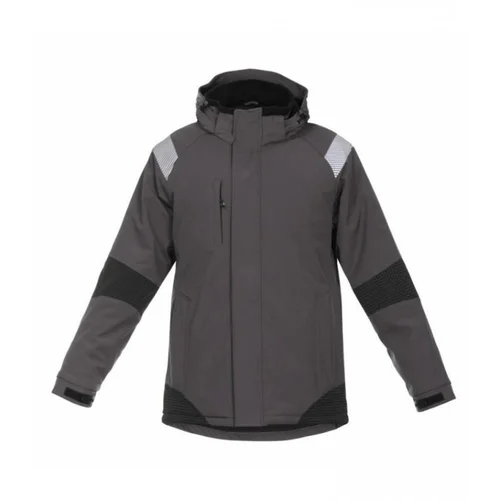 BoSafety Darbinė striukė 2XL Juoda/Pilka image 1