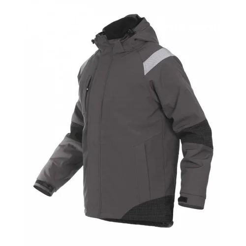BoSafety Darbinė striukė 2XL Juoda/Pilka image 2