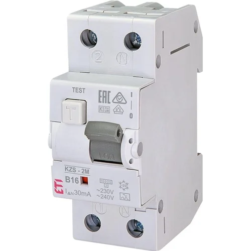 ETI KZS-2M srovės nuotėkio rėlė image 1