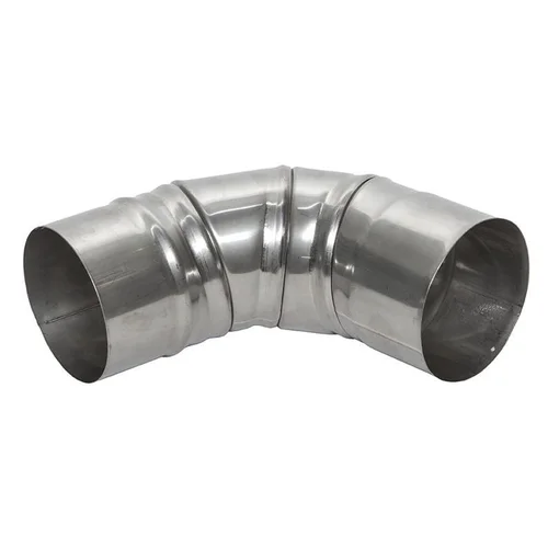 WADEX 116 kaminų alkūnė, D100 mm, 90° image 2