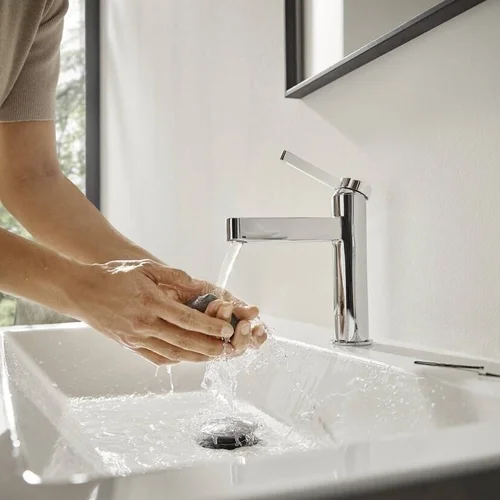 Hansgrohe Finoris 76010000 praustuvo maišytuvas chromo spalvos, be dugno vožtuvo image 2