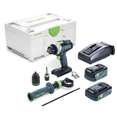Festool QUADRIVE TDC 18/4 I-Plus 4,0/5,0 Ah image 1