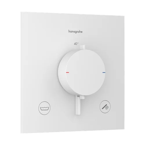 Hansgrohe Ecostat Comfort E 33716700 balta termostatinis dušo maišytuvas image 1