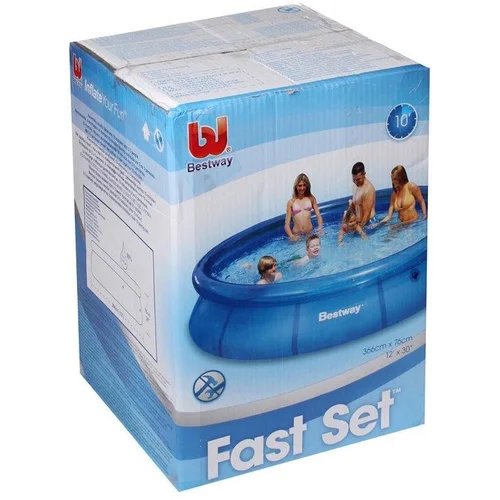 BESTWAY FAST-SET Pripučiamasis baseinas Ø366×76 cm image 2
