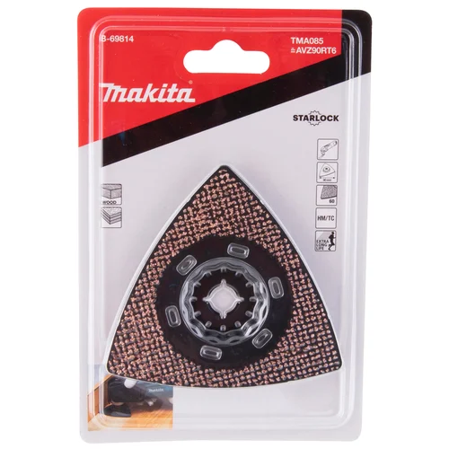 Makita B-69814 RIFF šlifavimo plokštė STARLOCK, 90 mm, GRIT #60 image 3