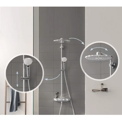 Grohe SmartControl Euphoria 310 termostatinė dušo sistema, Chromo image 3