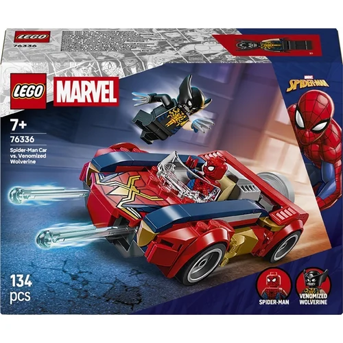 LEGO® Žmogaus voro automobilis 76336, 134 vnt. image 1